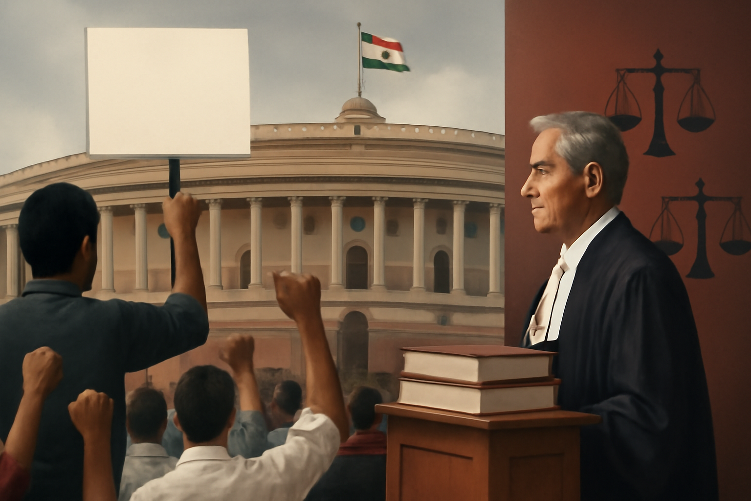 मनसूनी सत्र: प्रगति के बीच विरोध-प्रदर्शन, सुप्रीम कोर्ट जजों की संख्या बढ़ाने वाला बिल पारित