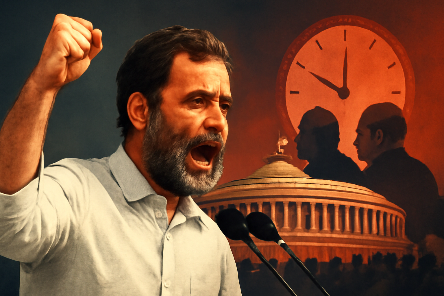Rahul Gandhi strong attack on Modi Shah=न तो सदन की इज्जत है न ही देश के संविधान की, सरकार की उल्टी गिनती शुरू!