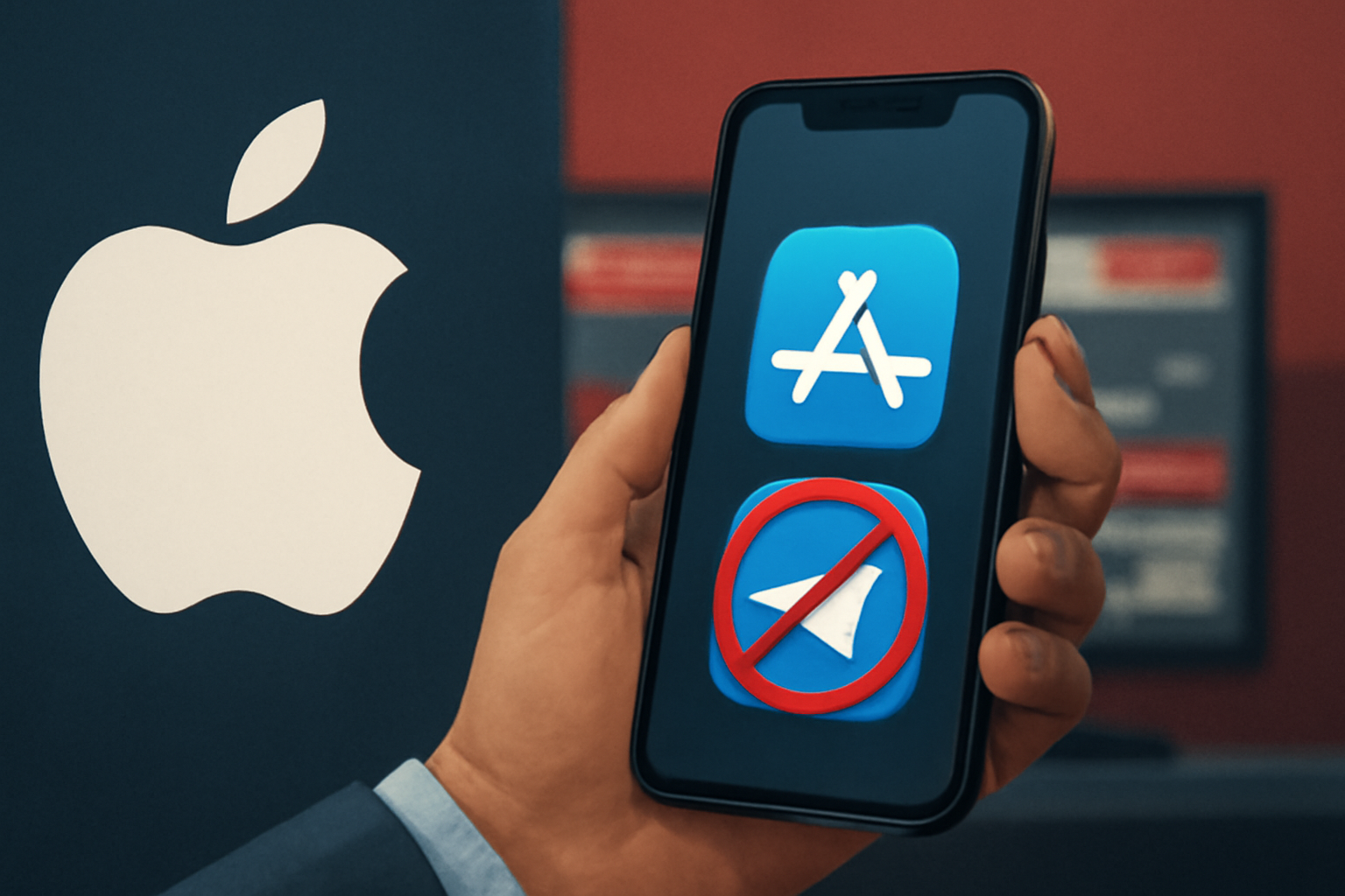 Apple ने App Store से अस्थायी रूप से Telegram हटाया — समाचारों का संक्षिप्त लेखा-जोखा