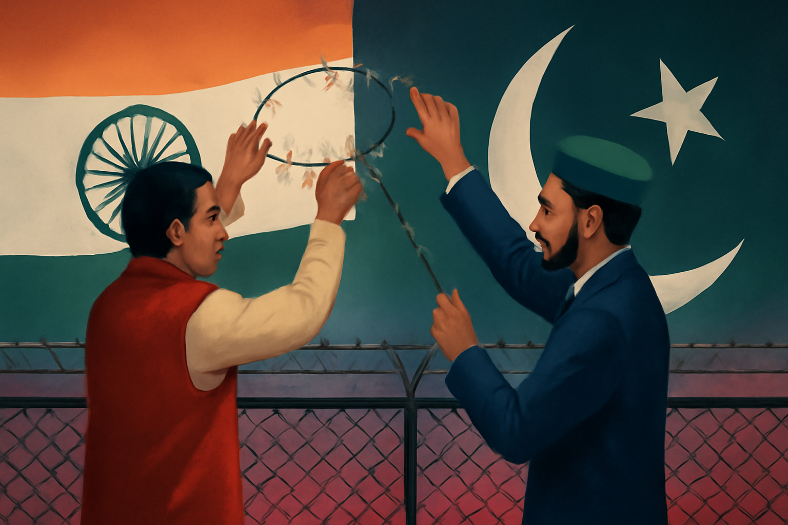 भारत-पाकिस्तान मिशन के बाहर सुरक्षा बाड़ हटने पर दिल्ली और इस्लामाबाद दोनों ने कदम उठाए