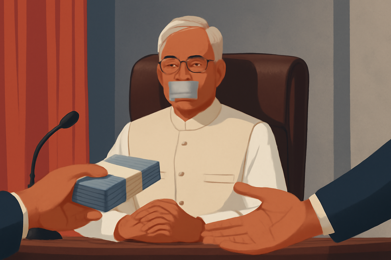 चुप क्यों संवैधानिक पदों पर बैठे लोग=पचास पचास लाख दे कर एमपी और विधायकों की खरीद फरोख्त