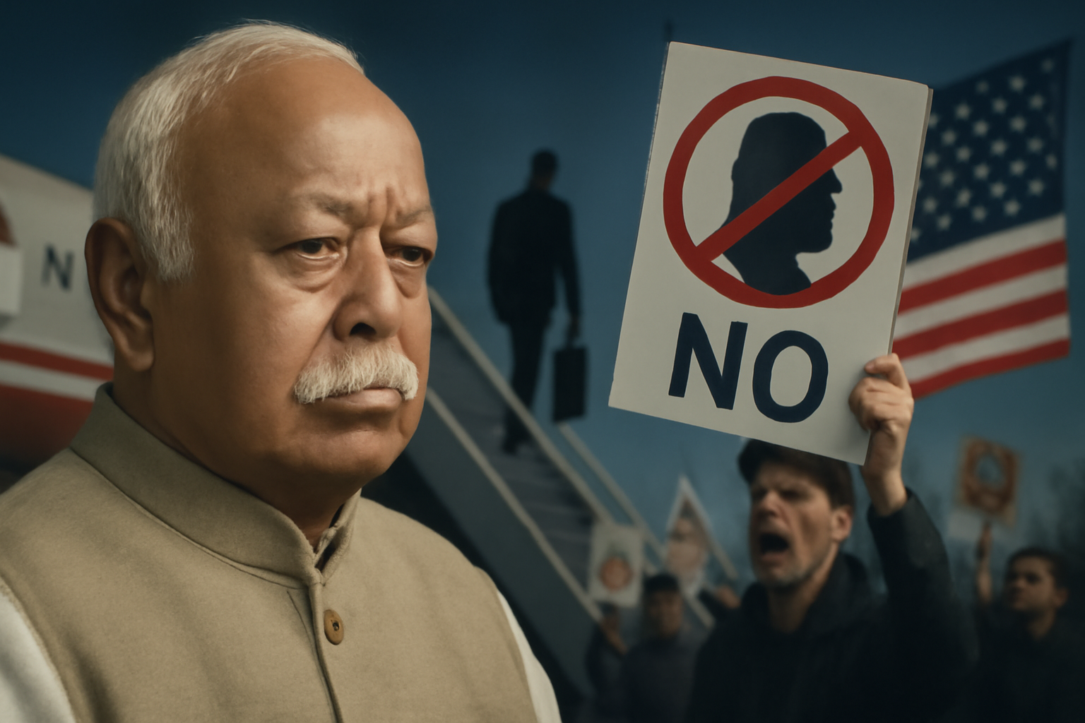 मंत्रियों को विदेश दौरे पर क्यों भेजा गया! मोहन भागवत का अमेरिका में जबरदस्त विरोध