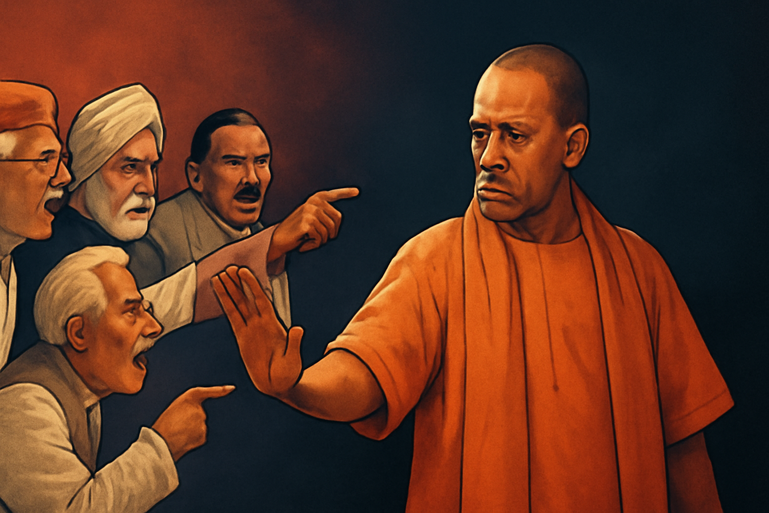 Turmoil Within the UP BJP=Party Stalwarts Rally Against CM Yogi