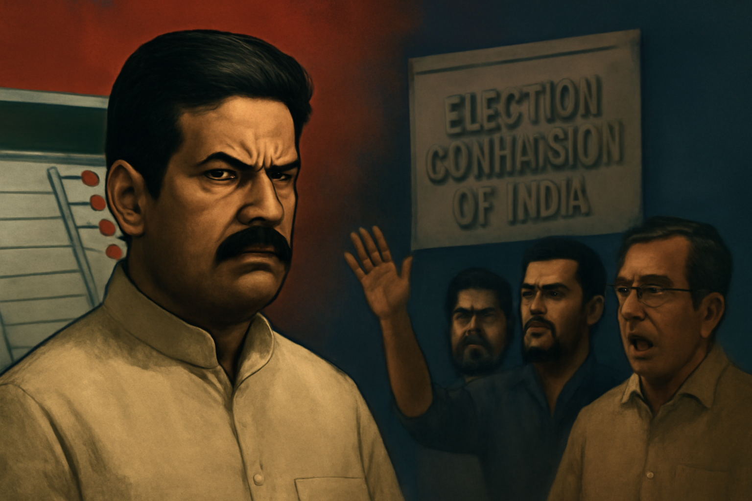 Election Commision scam issues=चिराग पासवान, उपेंद्र कुशवाह और टीडीपी ने भी आंखें तरेरी
