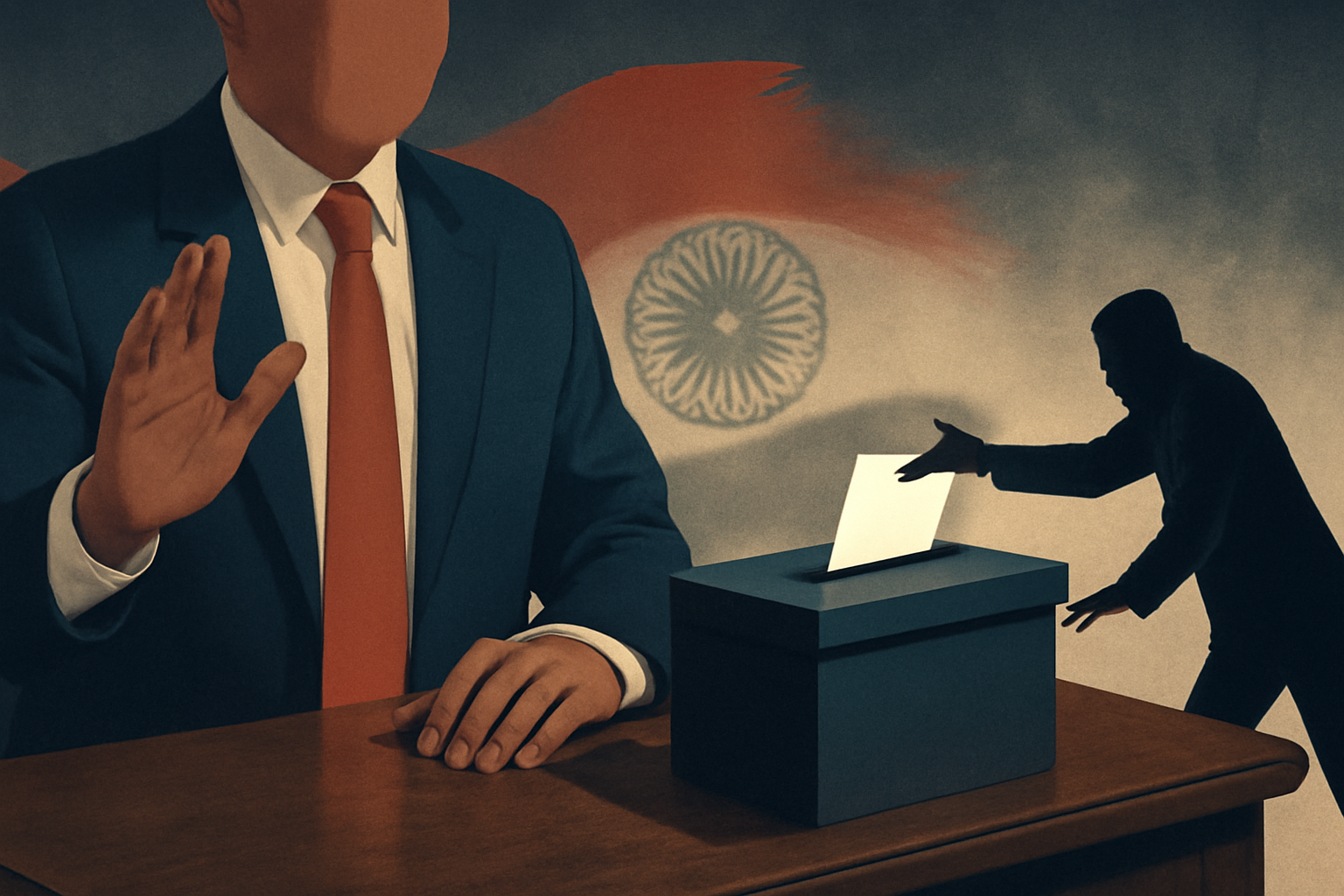 A government conspiring to do anything to retain power