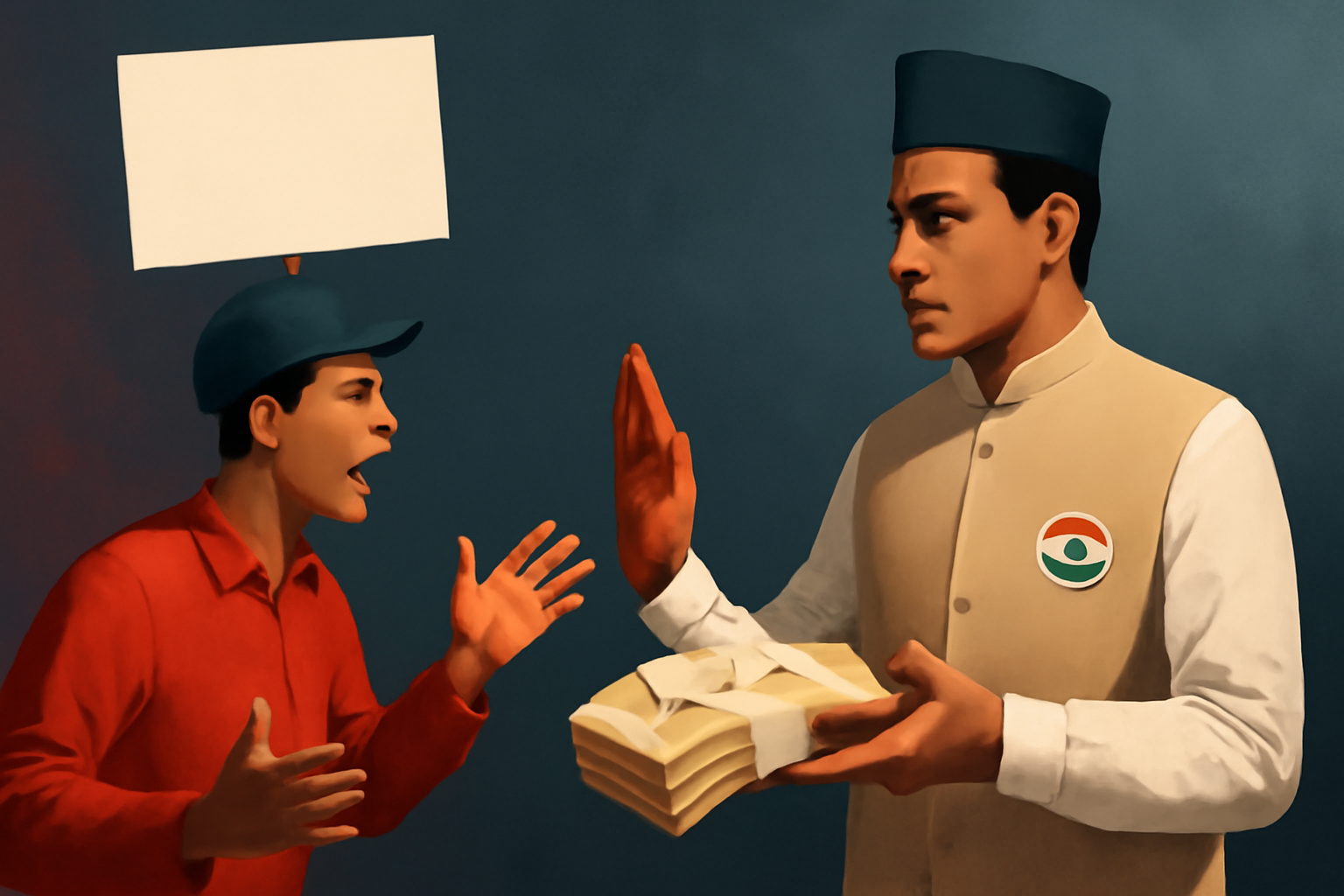 केन्द्र सरकार का तुगलकी फरमान, प्रदर्शन करने के लिये देने होंगे सवा लाख