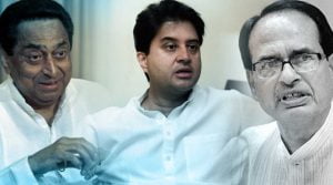 A serious and traingle competetion for CM Post between Kamalnath, Shivraj and Jyotiraditya Sindhia in MP