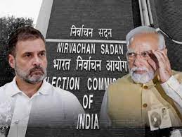 Election Commission given notice to RahulGandhi on panouti issue