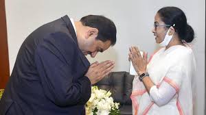 Gautam adani bo down against CM Mamta di di